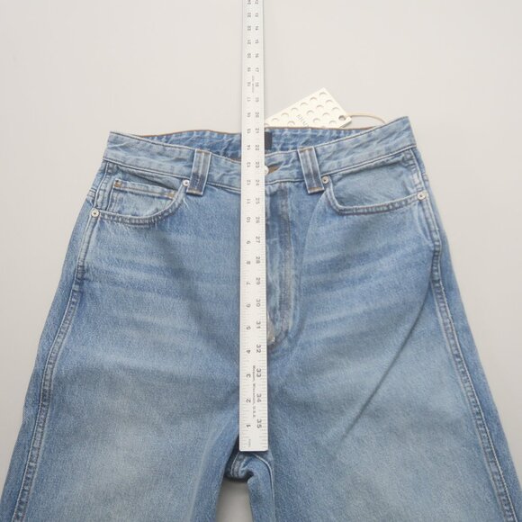 Khaite Martin High Rise Straight Relaxed Jeans Size 27 NWT - Picture 12 of 14